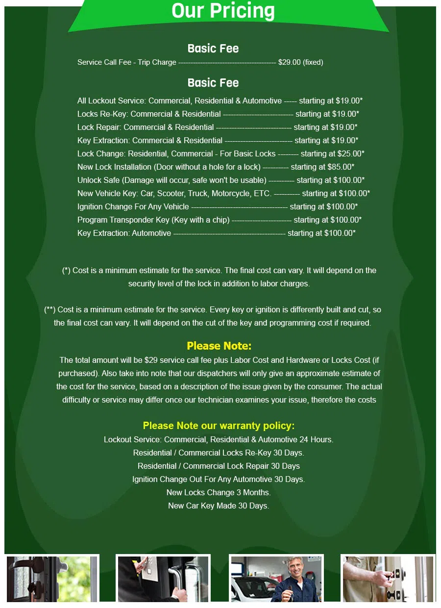 All Day Locksmith Service Ellington, CT 860-261-9283